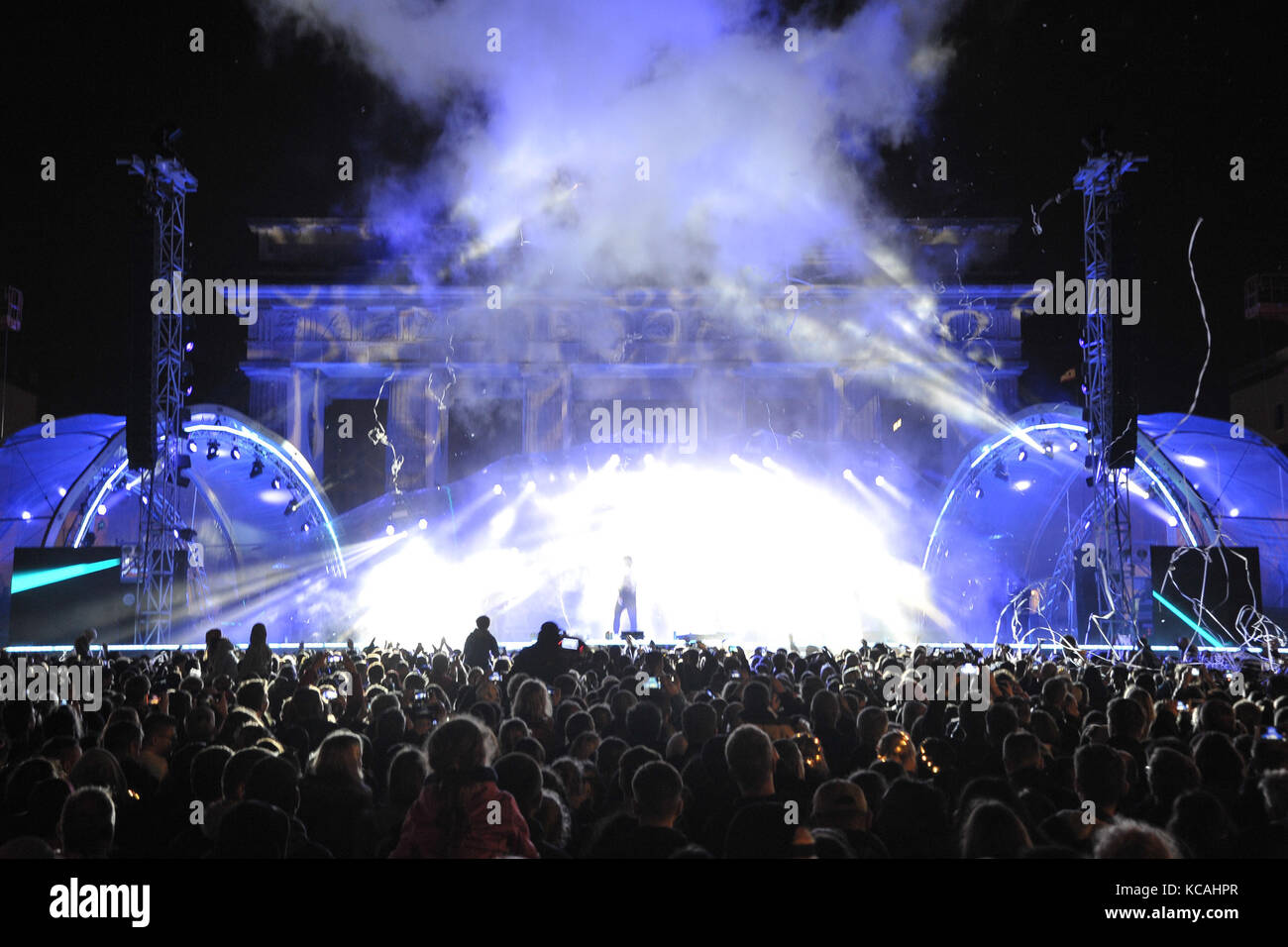 Mark Forster ich Musikfestivals deutsche Einheit Stockfoto