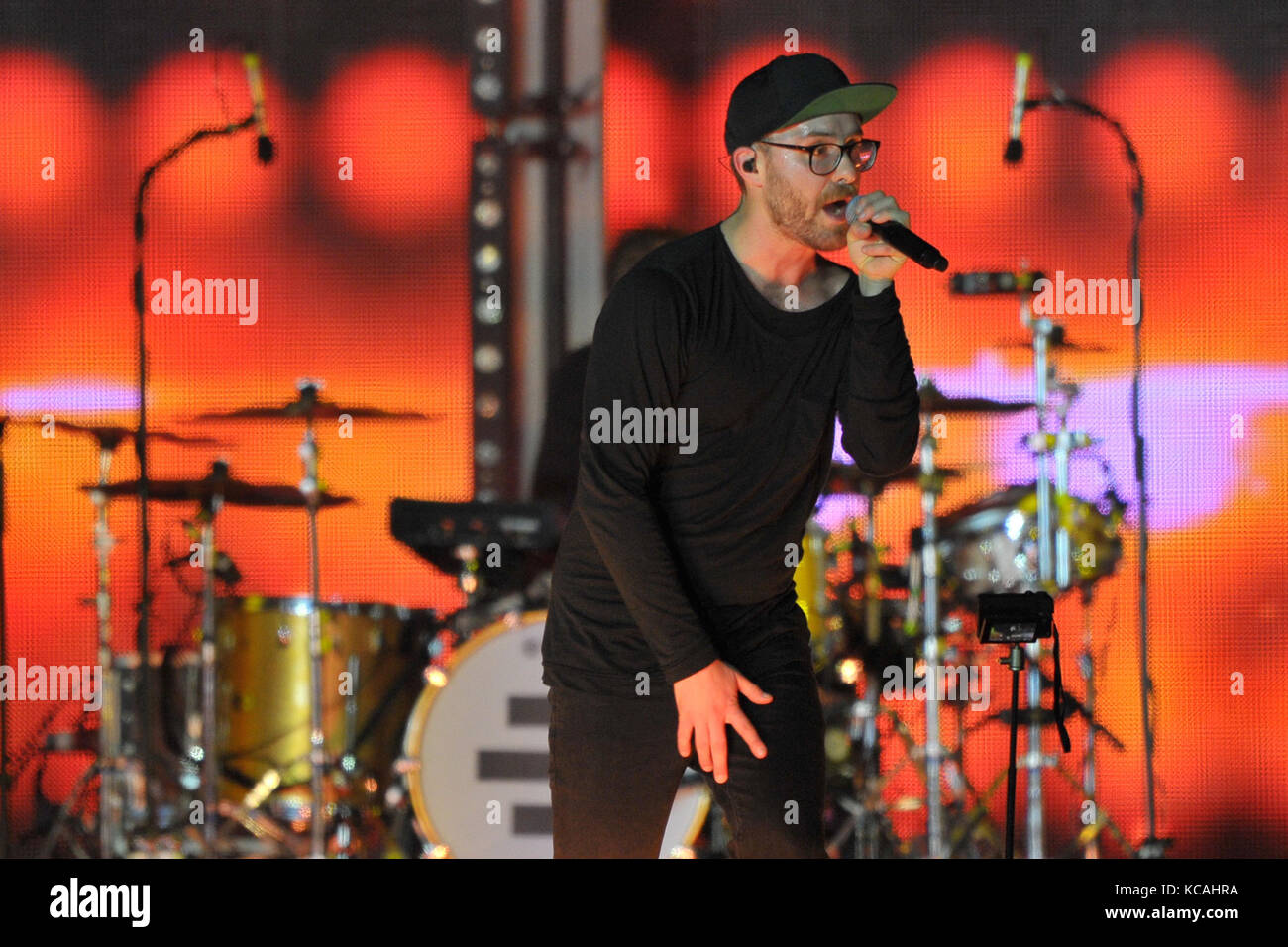 Mark Forster ich Musikfestivals deutsche Einheit Stockfoto