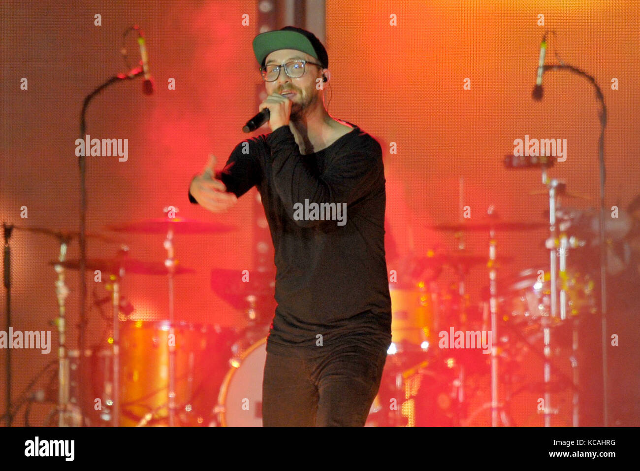 Mark Forster ich Musikfestivals deutsche Einheit Stockfoto