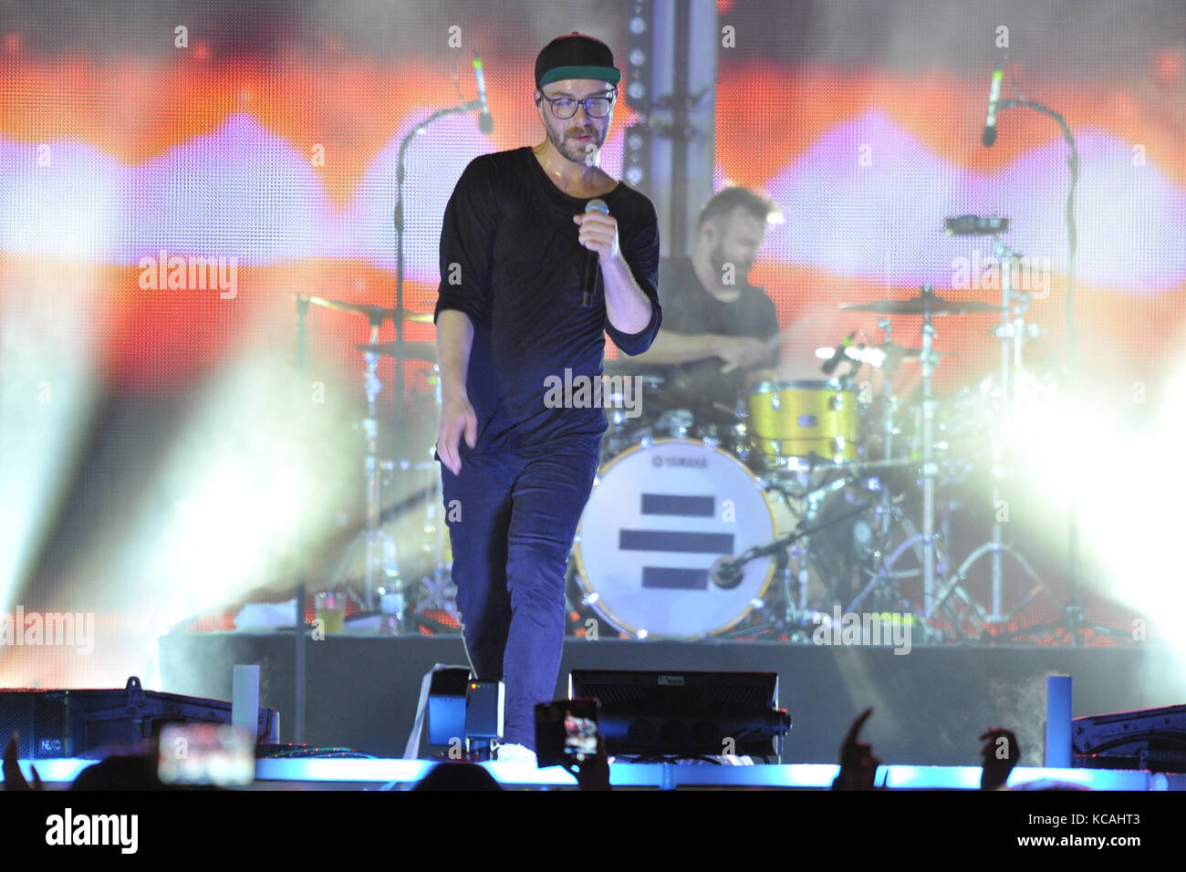 Mark Forster ich Musikfestivals deutsche Einheit Stockfoto