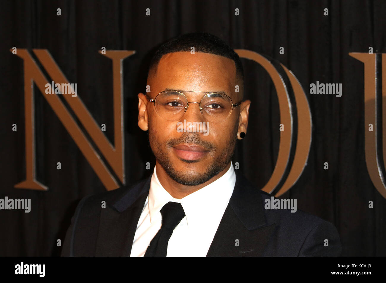 Reggie Yates, BFI Fundraising Gala leuchtend, Guildhall, London, UK, 03. Oktober 2017 Stockfoto