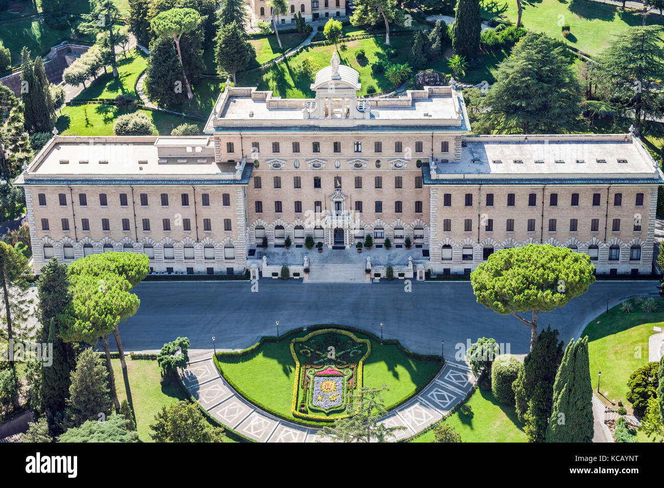Palazzo del Governatorats (Palast des Governatorats) im Vatikan in Rom. Stockfoto