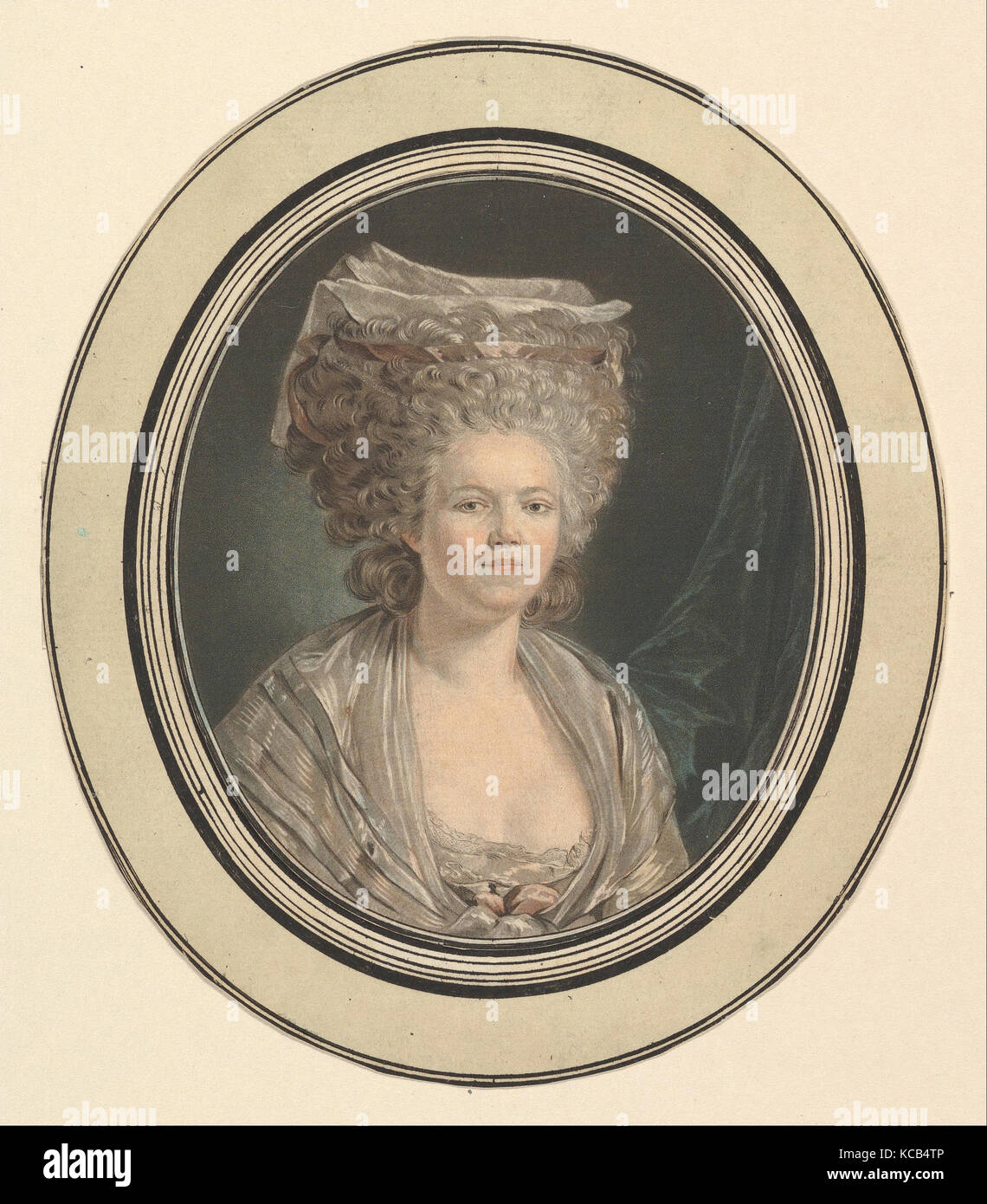 Mademoiselle Rose Bertin, Schneiderin, Marie-Antoinette, Jean François Janinet, N. d Stockfoto
