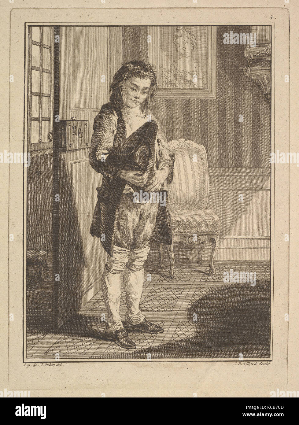 Décrotteur (Schuhputzer) von Mes-Gens, ou Les commissionnaires ultramontains au service de qui veut le Zahler Stockfoto