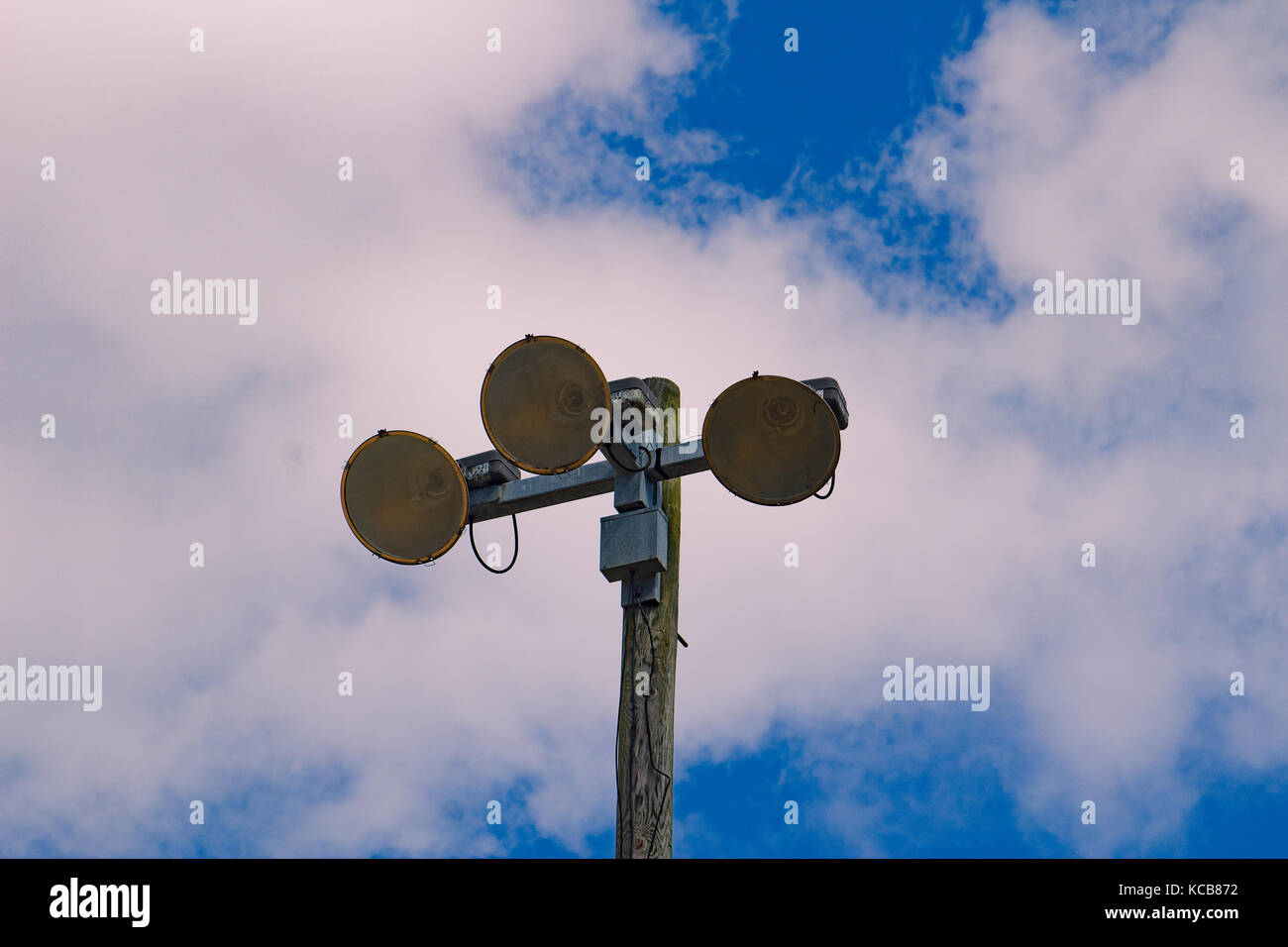 Licht post Stockfoto