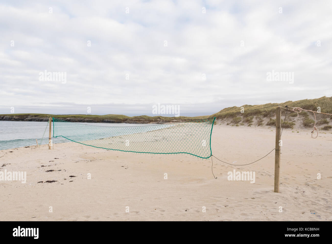 Shetland Islands Beach - Breckon Beach - Sands of Breckon, Yell, Shetland Islands, Schottland, Vereinigtes Königreich Stockfoto