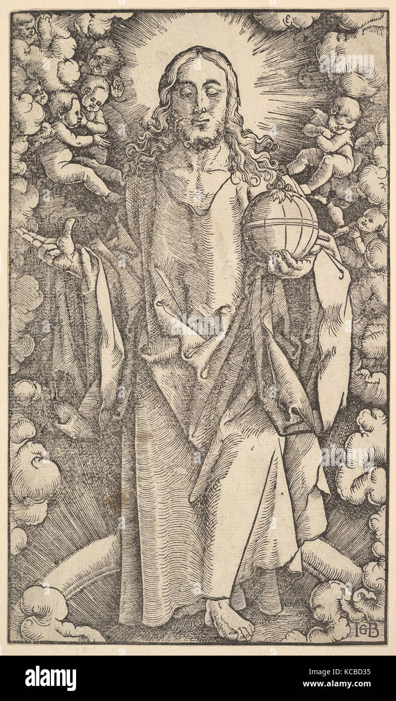 Christus, von Christus und den Aposteln, Hans Baldung, 1519 Stockfoto