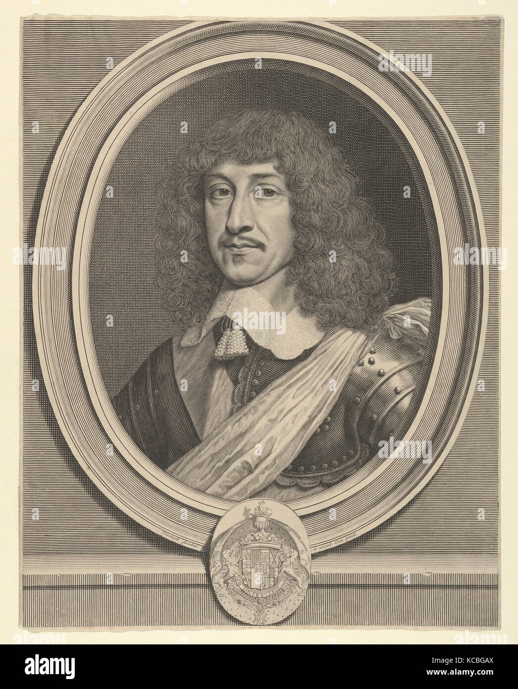 Bernard de Foix de La Valette, Duc d'Eperon, Robert Nanteuil, Ca. 1650 Stockfoto