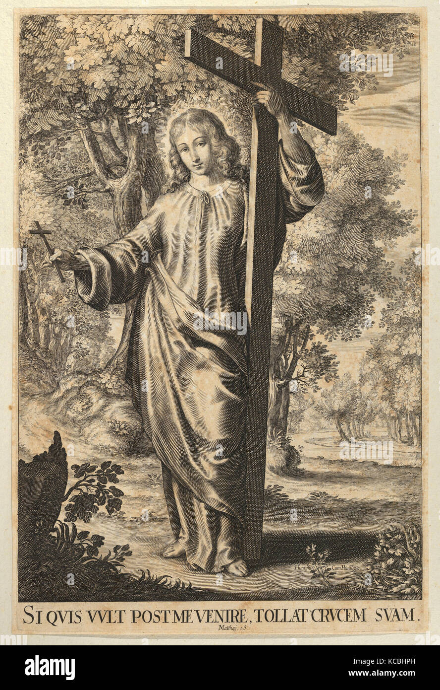Zeichnungen und Drucke, Drucken, der Retter, Künstler, Grégoire Huret, Französisch, Lyon 1606 - 1670 Paris, Huret, Grégoire, Französisch, 1606 Stockfoto