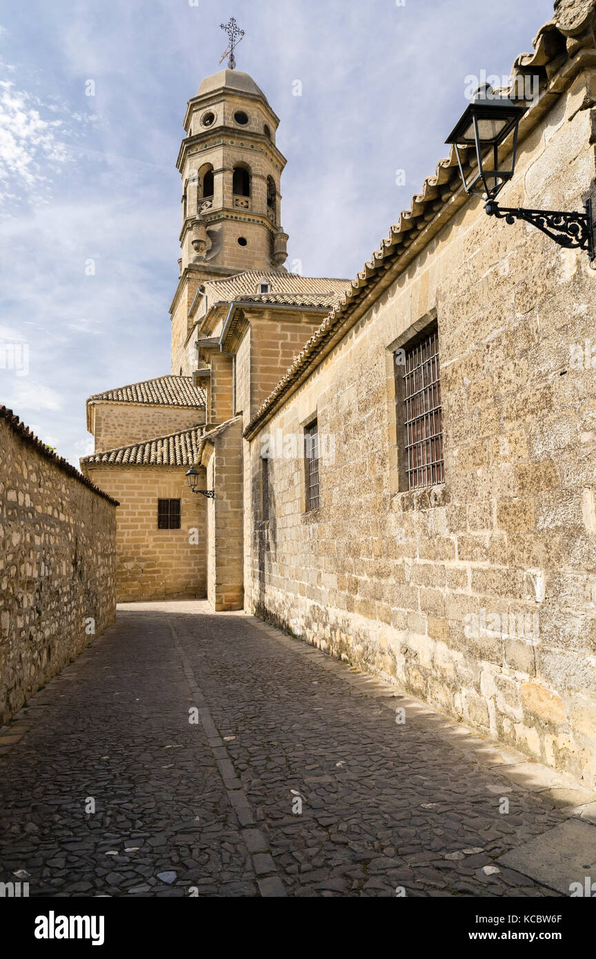 Lane, Catedral de Santa Maria, Renaissance, Baeza, UNESCO-Weltkulturerbe, Provinz Jaén, Andalusien, Spanien Stockfoto