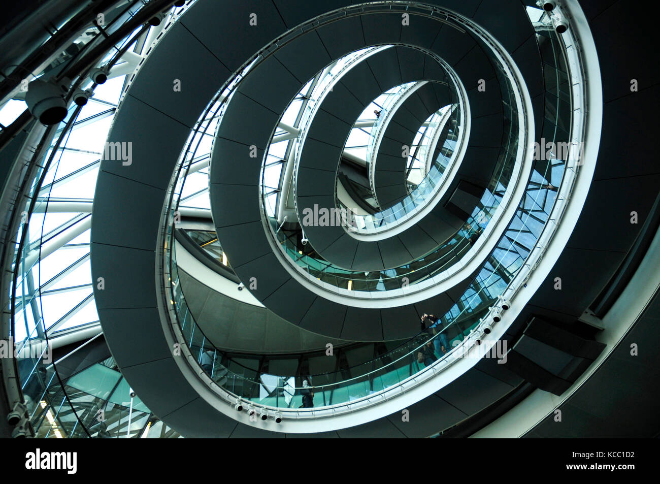 London City Hall, die Queen's Walk, Southwark, London Stockfoto