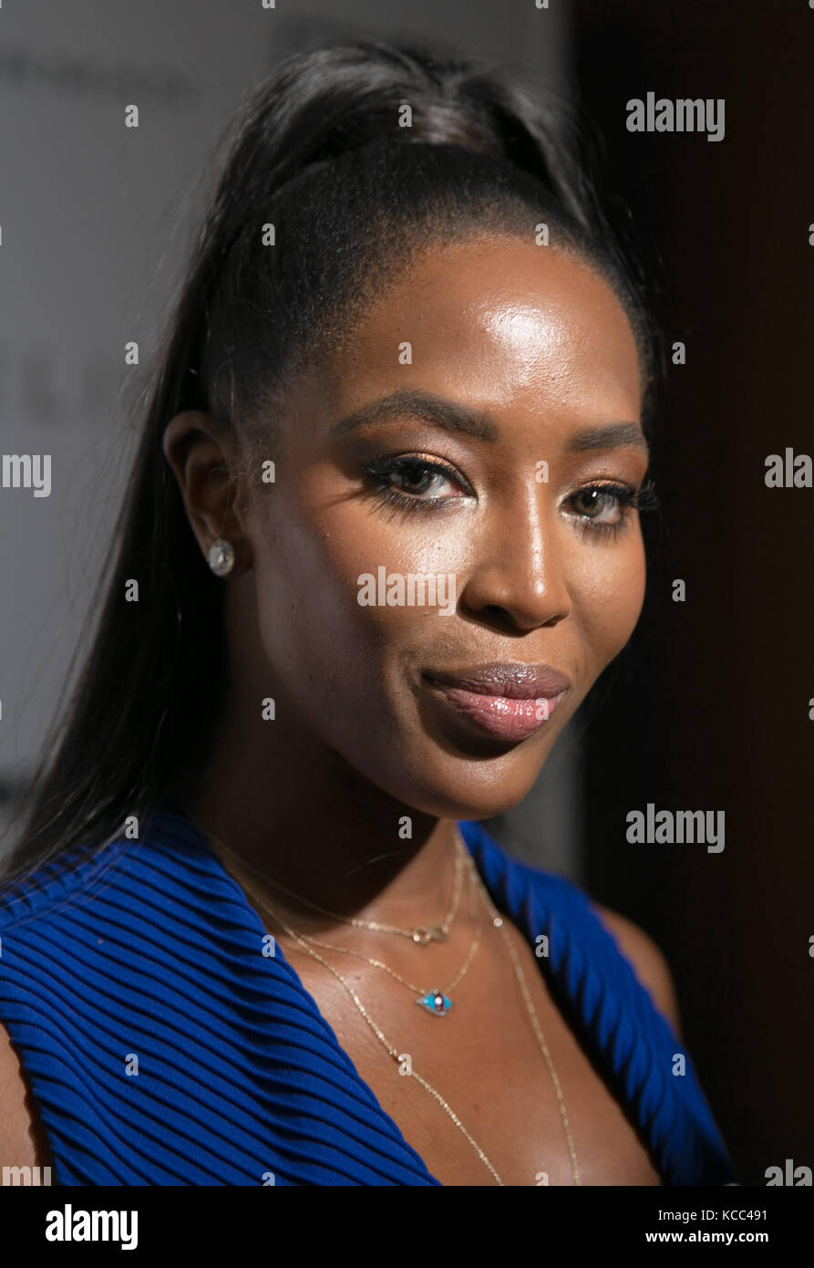 New York, New York, 19. September 2017. Naomi Campbell exklusive Portrait an der Pierre Hotel darstellen. sppider/alamy Stockfoto