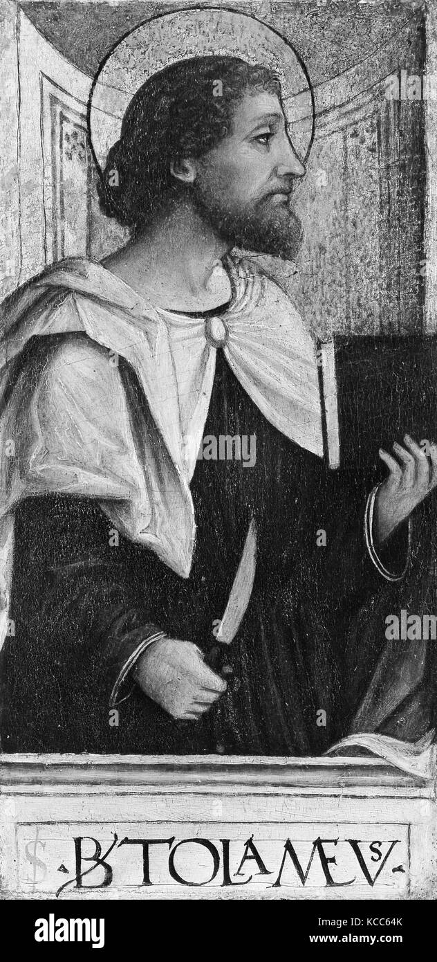 Die Zwölf Apostel die Heiligen Bartholomäus, Andrew, Matthäus, Jakobus