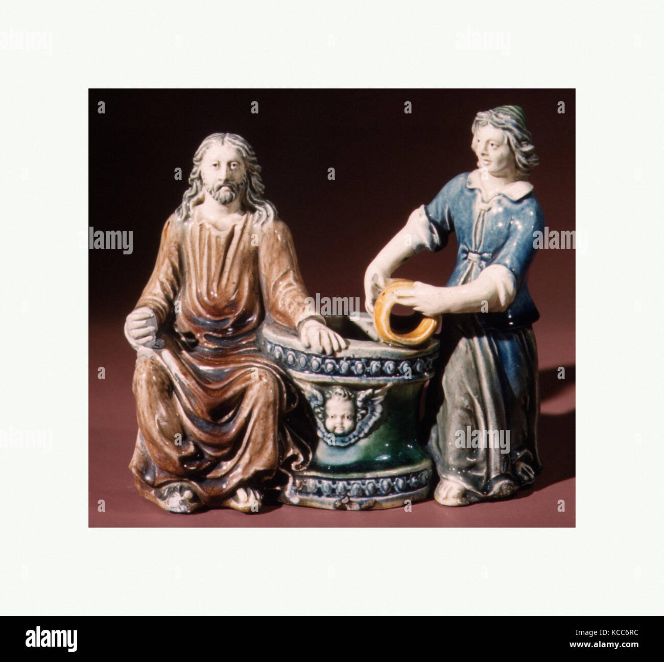 Christus und die Frau von Samaria, Anfang des 17. Jahrhunderts Stockfoto