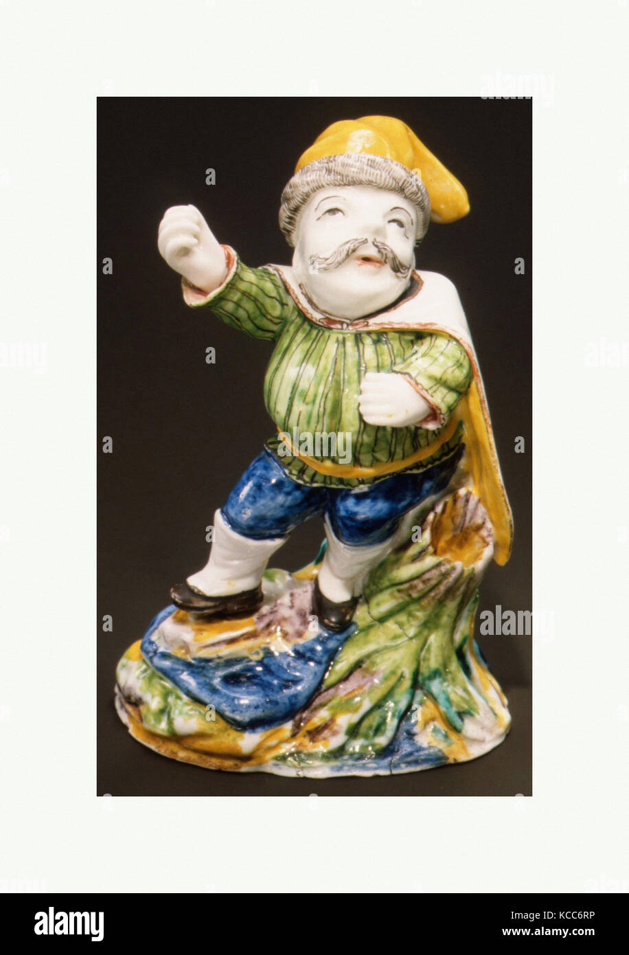 Husar, Ca. 1740 - 45, Französisch, Villeroy, weiche Hartporzellan, Höhe: 5. (12,7 cm), Ceramics-Porcelain Stockfoto
