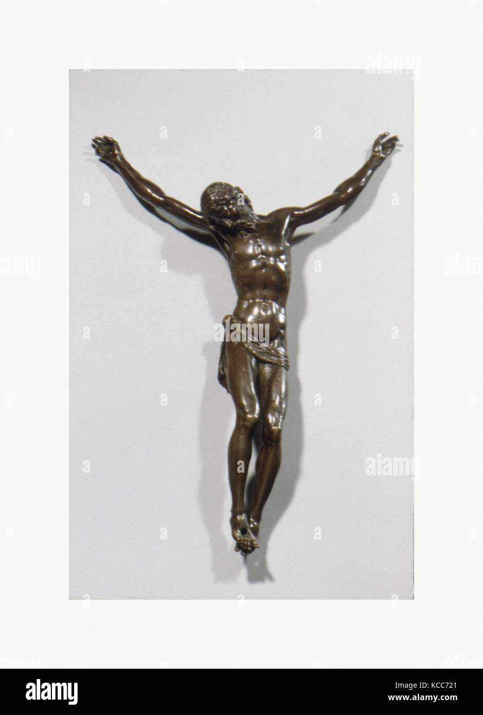 Der gekreuzigte Christus: Corpus von einem Kreuz, Anfang des 17. Jahrhunderts Stockfoto