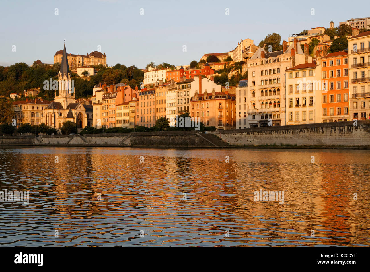 Lyon, Frankreich, 31. August 2016 Vieux Lyon (Altstadt Lyon) ist die