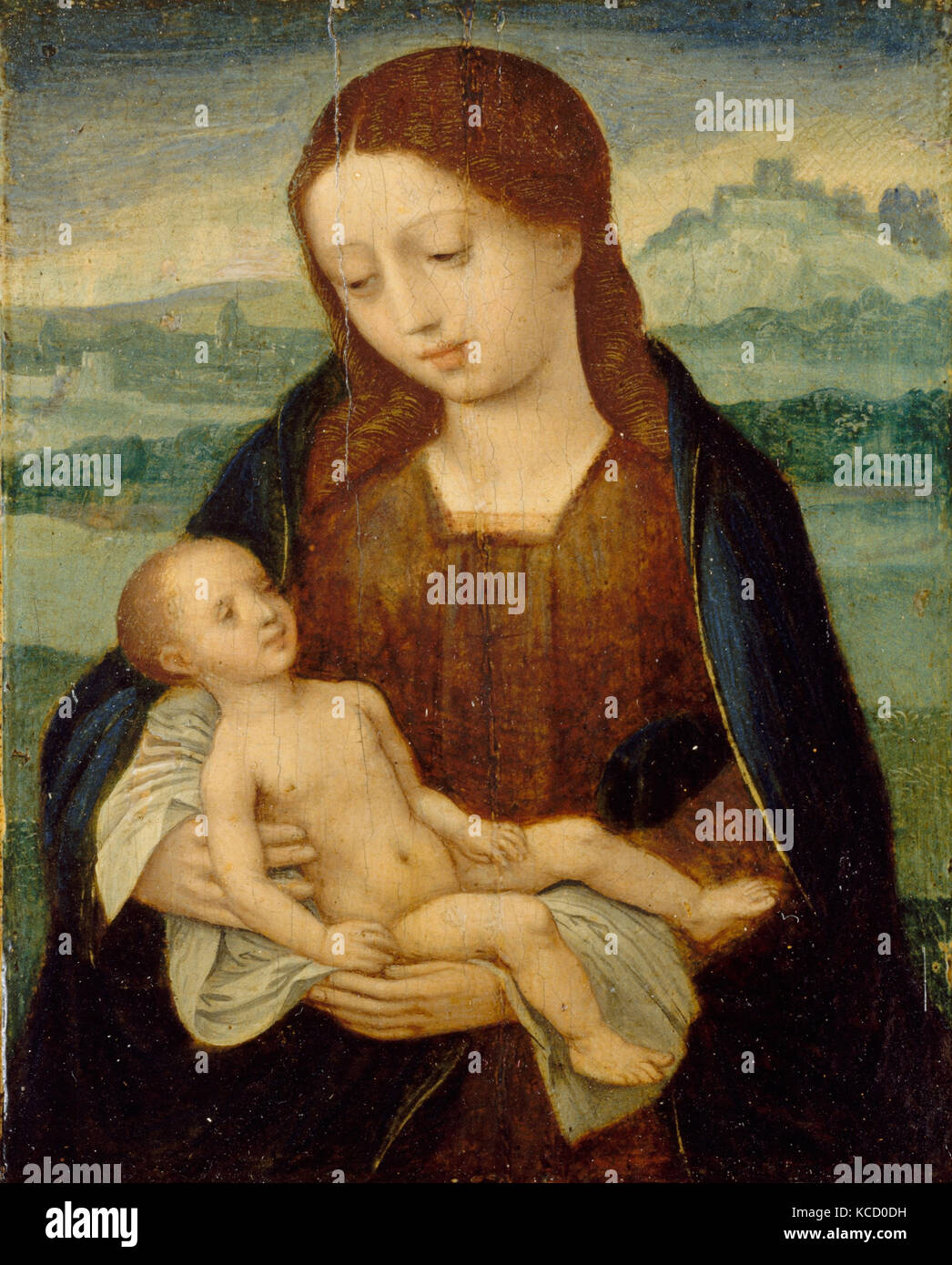 Jungfrau und Kind, Meister der weiblichen Half-Lengths, Ca. 1525 - 50 Stockfoto