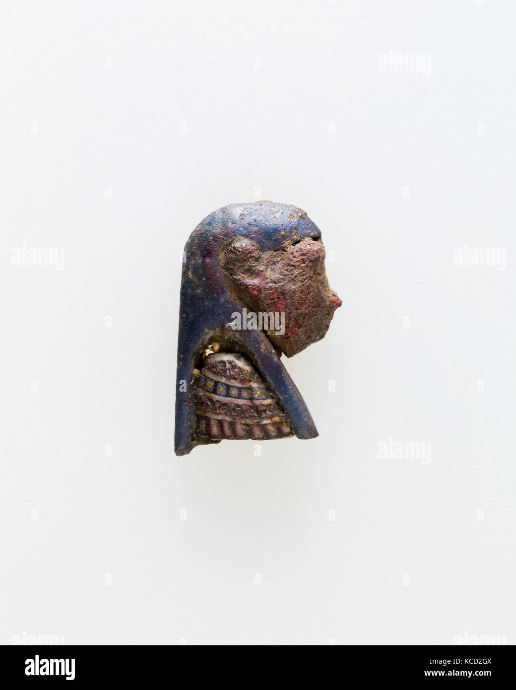 Inlay, profil Büste von Abschnitten, 200 BC - 100 AD Stockfoto
