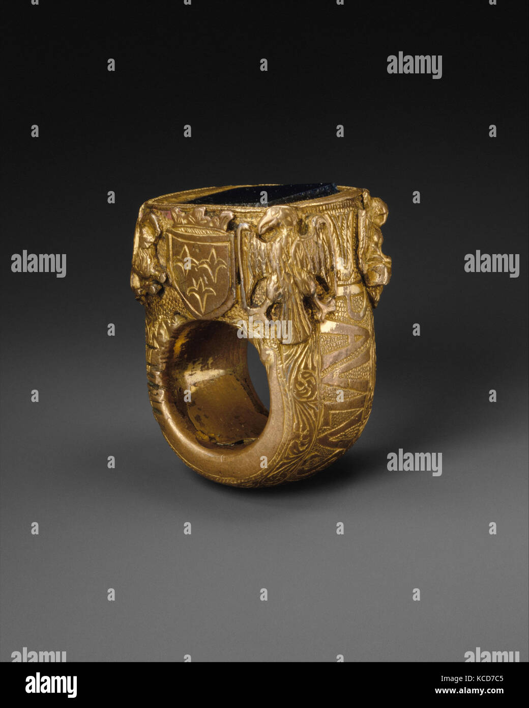 Ring mit den Namen von Papst Paul II. 1464-71), 1464-71 Stockfotografie -  Alamy