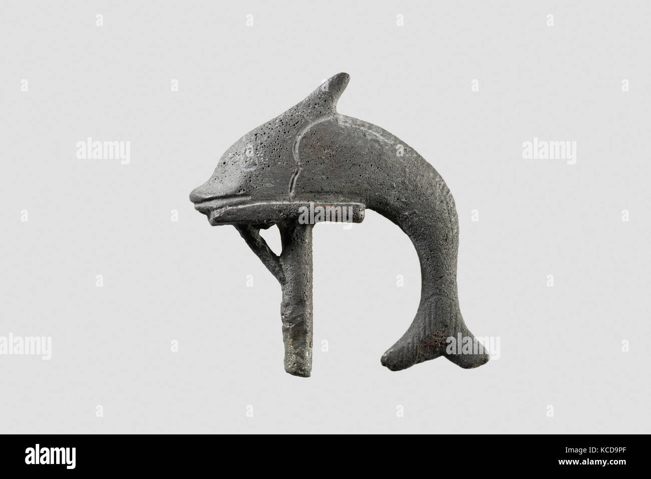 Schilbe Fische, Heilige zu Hatmehyt, auf Standard, 664 - 30 v. Chr. Stockfoto
