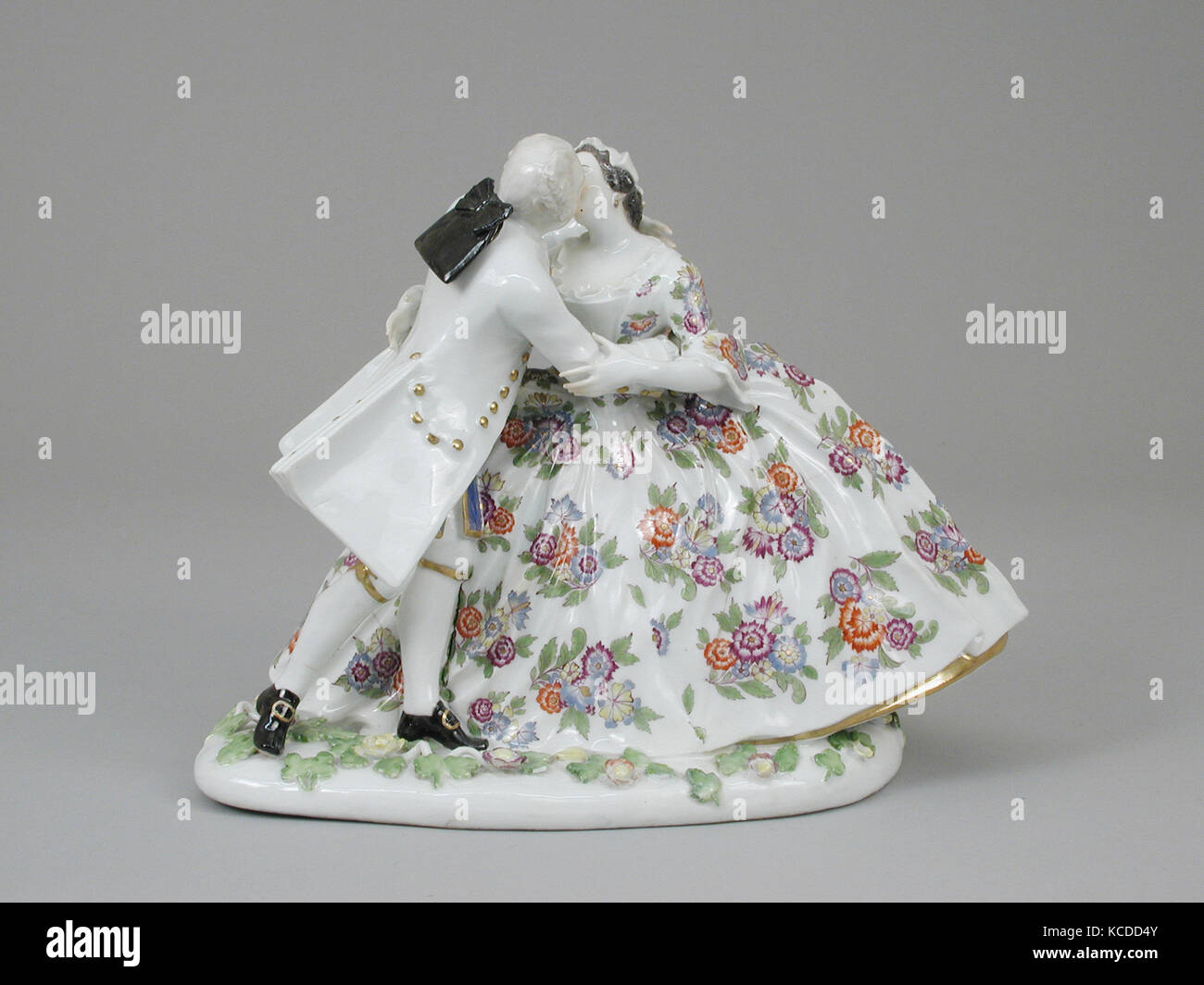 Der Kuss, Nach einer Komposition von Laurent Autos, Ca. 1745 Stockfoto