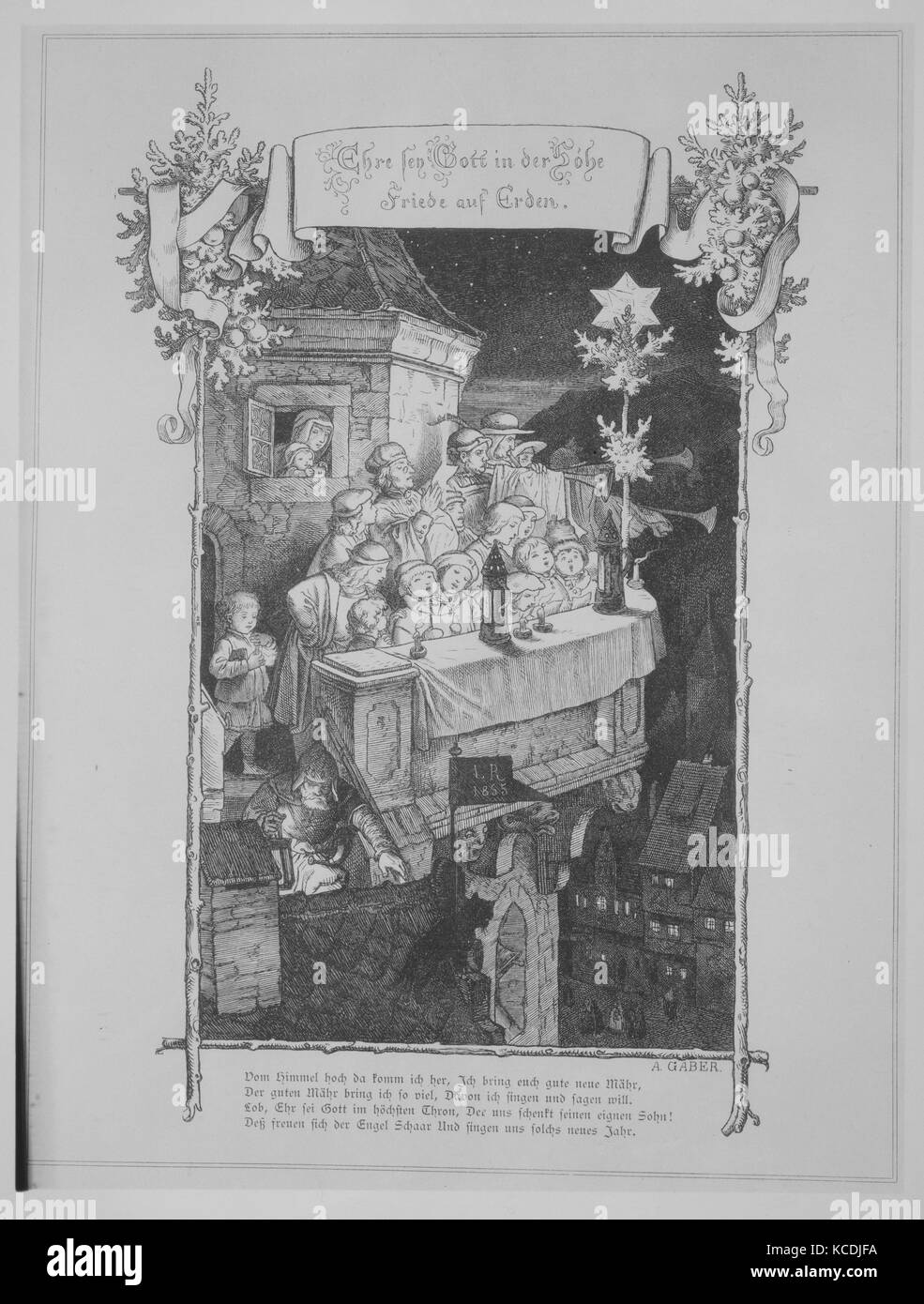 Richters Werke (Titel der Binder), 1879, Stahl, Kupferstiche, holzstiche, photoprints, Gesamt: 14 5/16 x 11 5/8 x 1 9/16 Zoll Stockfoto
