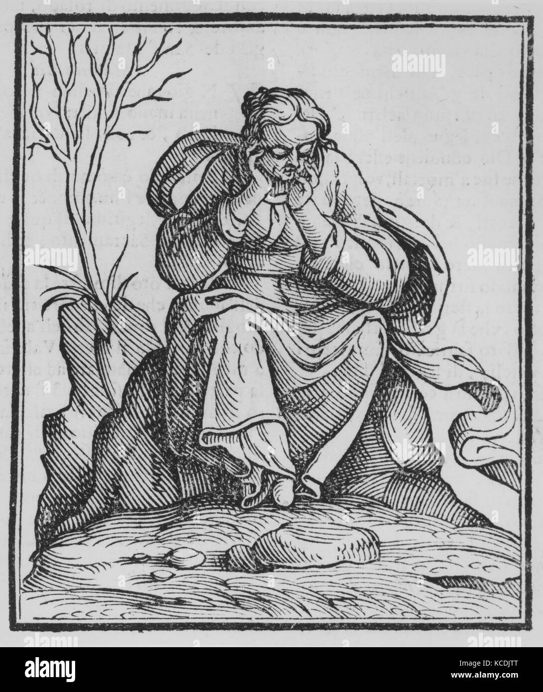 Nova Iconologia, 1618, Holzschnitt, Gesamt: 8 7/8 x 6 1/2 in. (22,5 x 16,5 cm), Bücher, Ripa erste veröffentlichte sein Emblem Buch Stockfoto