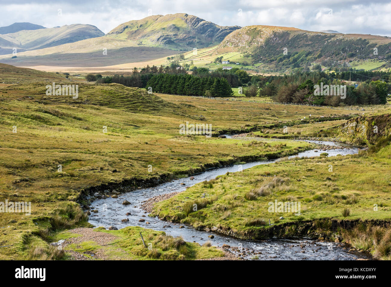 Connemara, Landschaft in Irland Stockfoto