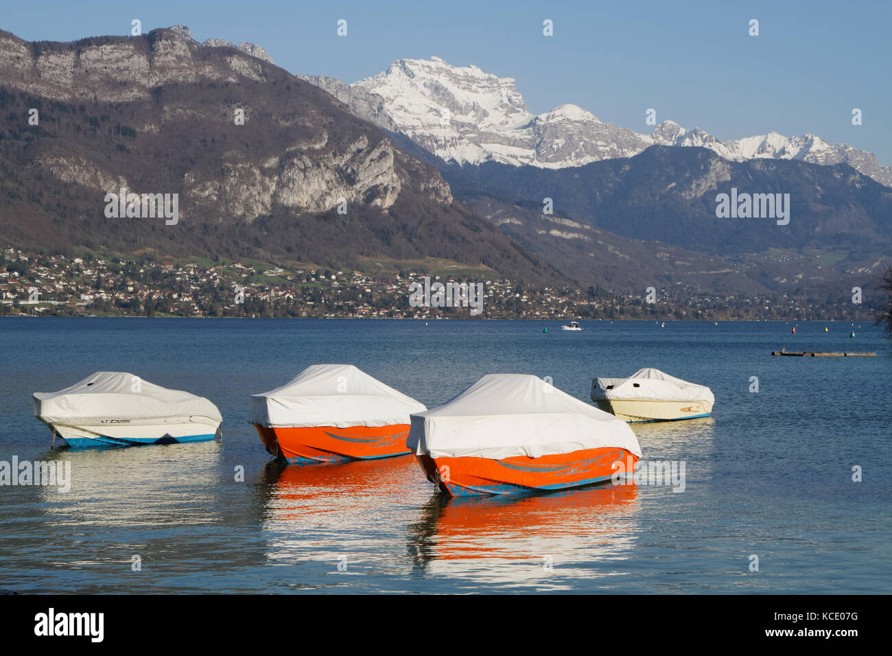 See von Annecy Stockfoto