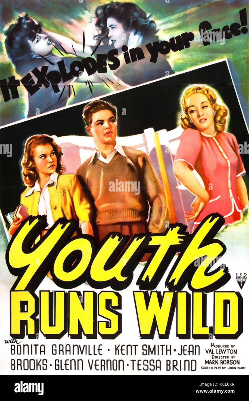 Youth RUNS WILD 1944 RKO Radio Pictures Film Stockfoto