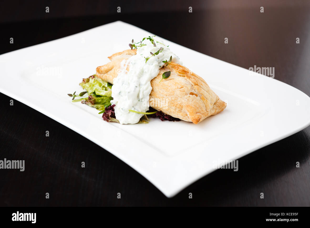 Traditionelle russische pie Stockfoto