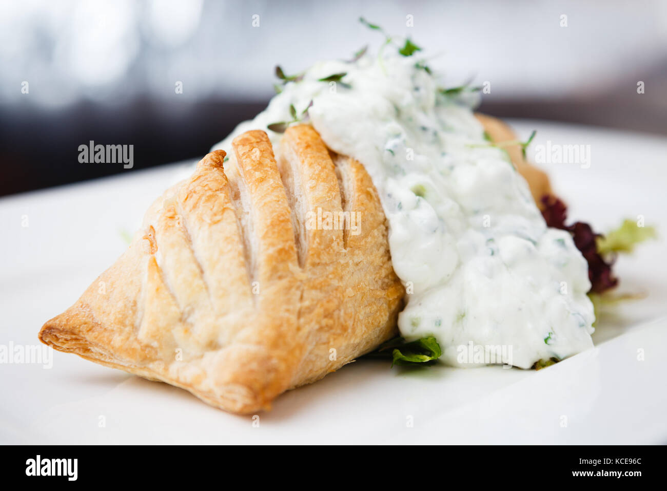 Traditionelle russische pie Stockfoto