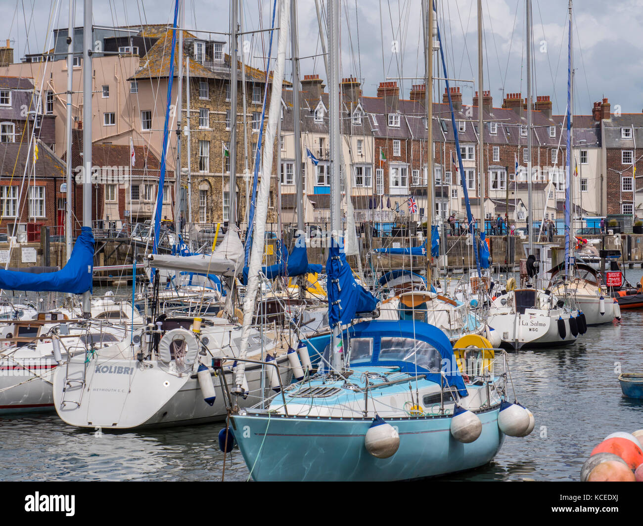 Hafen von Weymouth Weymouth Dorset England Stockfoto