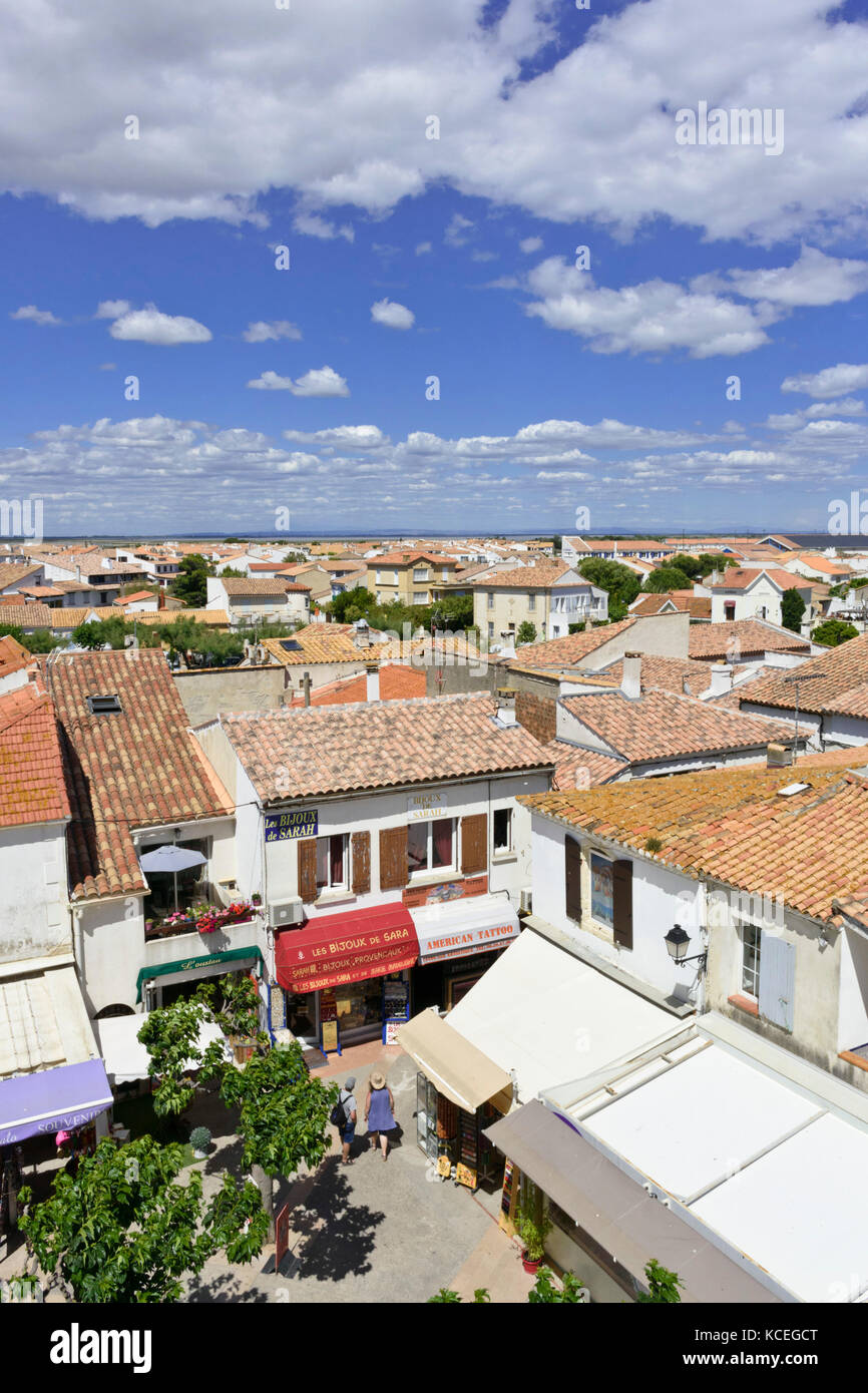 Saintes-maries-de-la-Mer, Camargue, Frankreich Stockfoto