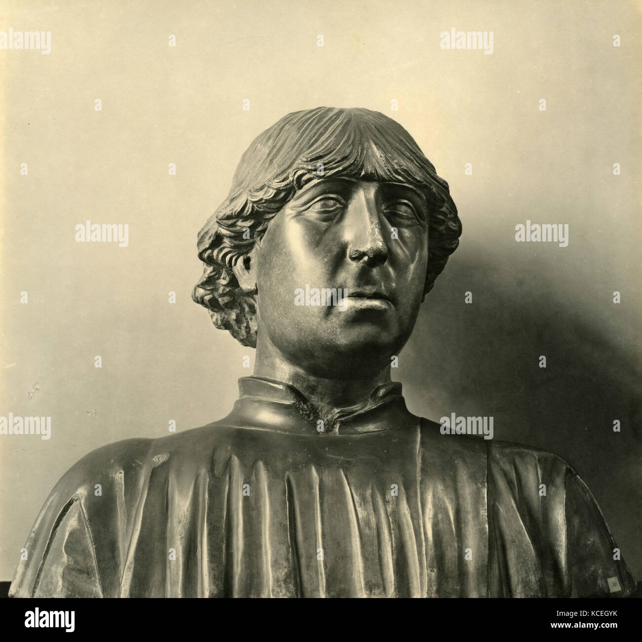 Ferdinand I. von Aragona, König von Neapel, marmorbüste Stockfoto