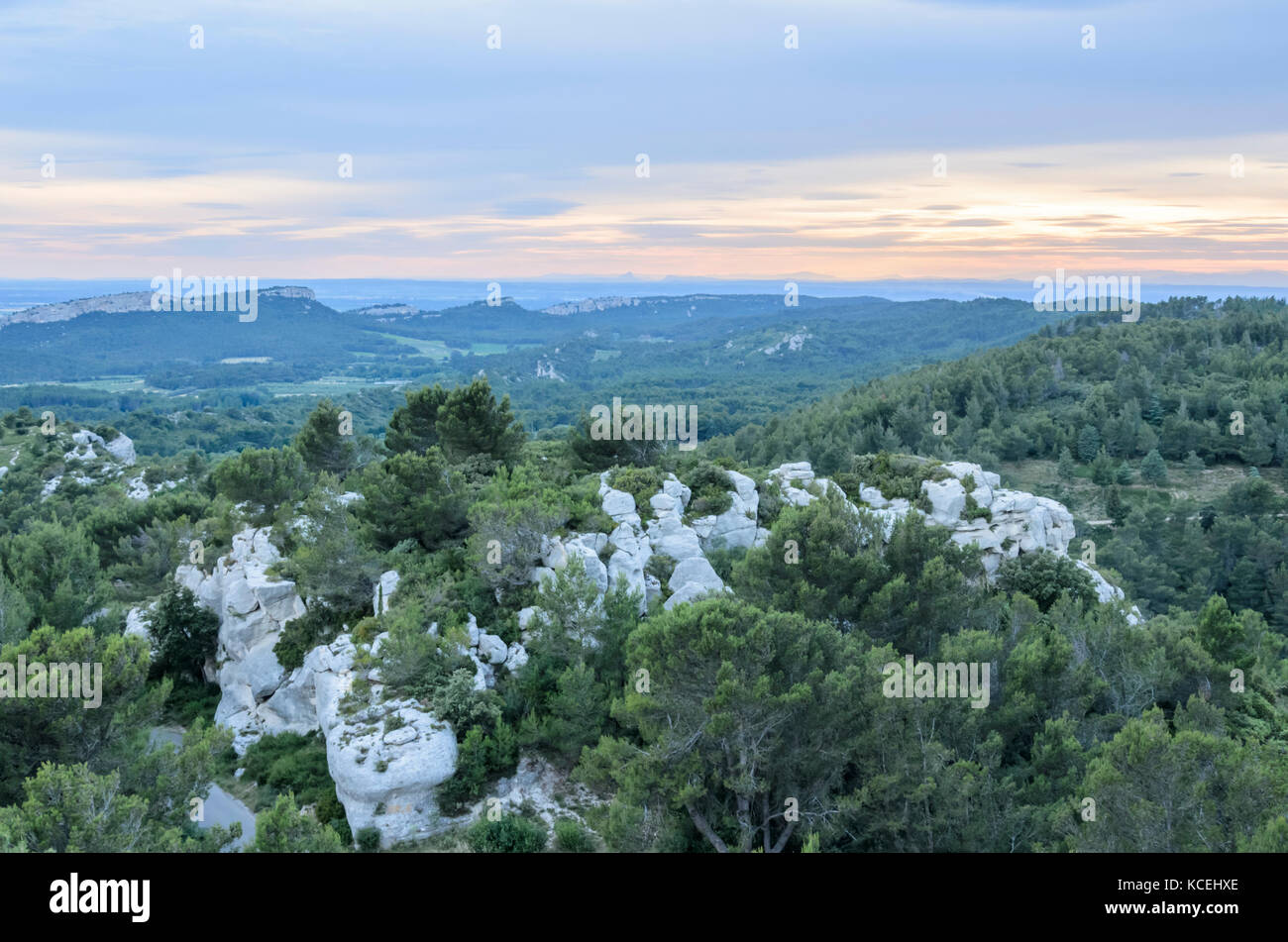 Les Baux-de-Provence, Provence, Frankreich Stockfoto