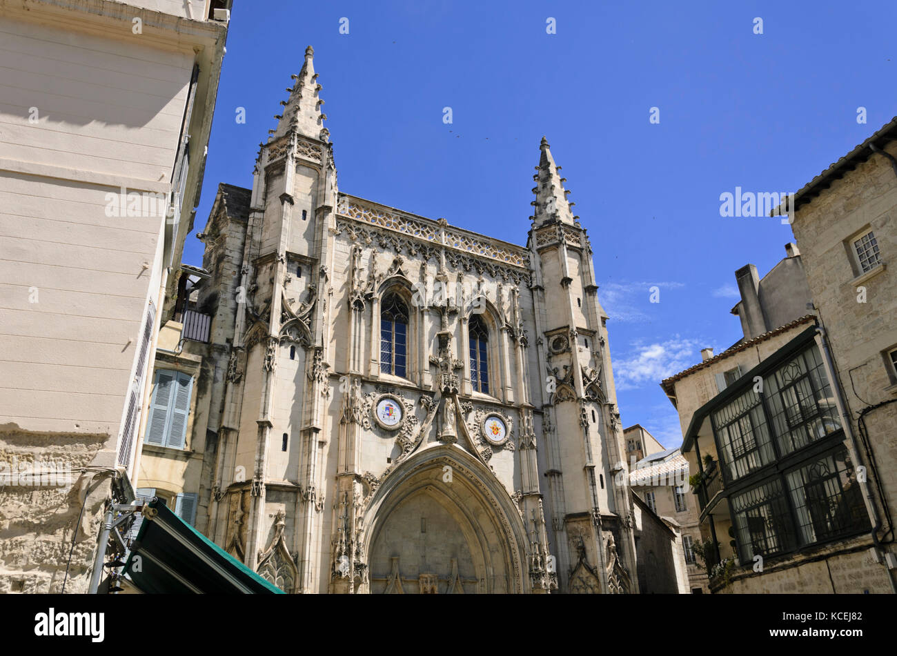 Basilique Saint-Pierre, Avignon, Provence, Frankreich Stockfoto
