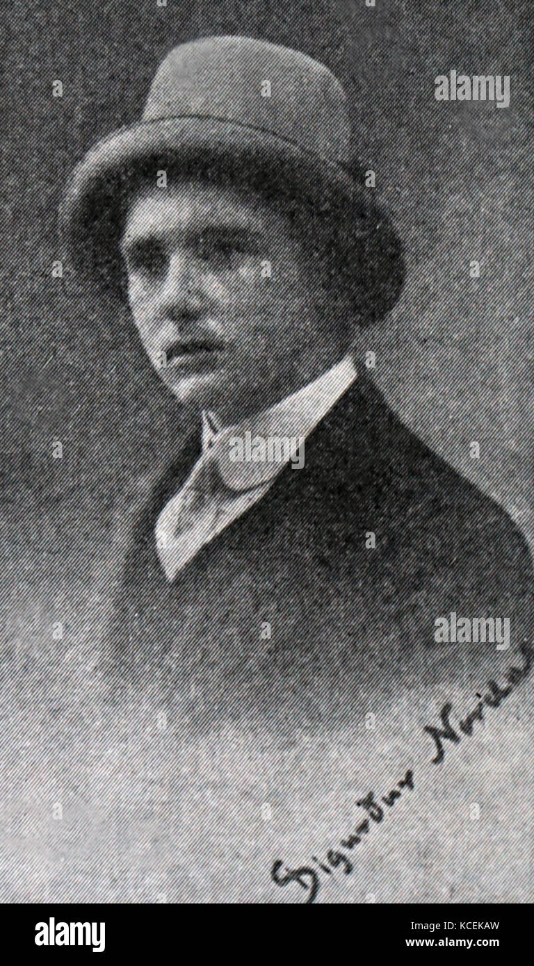 Portrait von sigurður Nordal (1886-1974), isländische Gelehrter, Schriftsteller und Botschafter. Er war einflussreich in der Theorie der isländischen Sagas als Werke der Literatur aus einzelnen Autoren. Vom 20. Jahrhundert Stockfoto