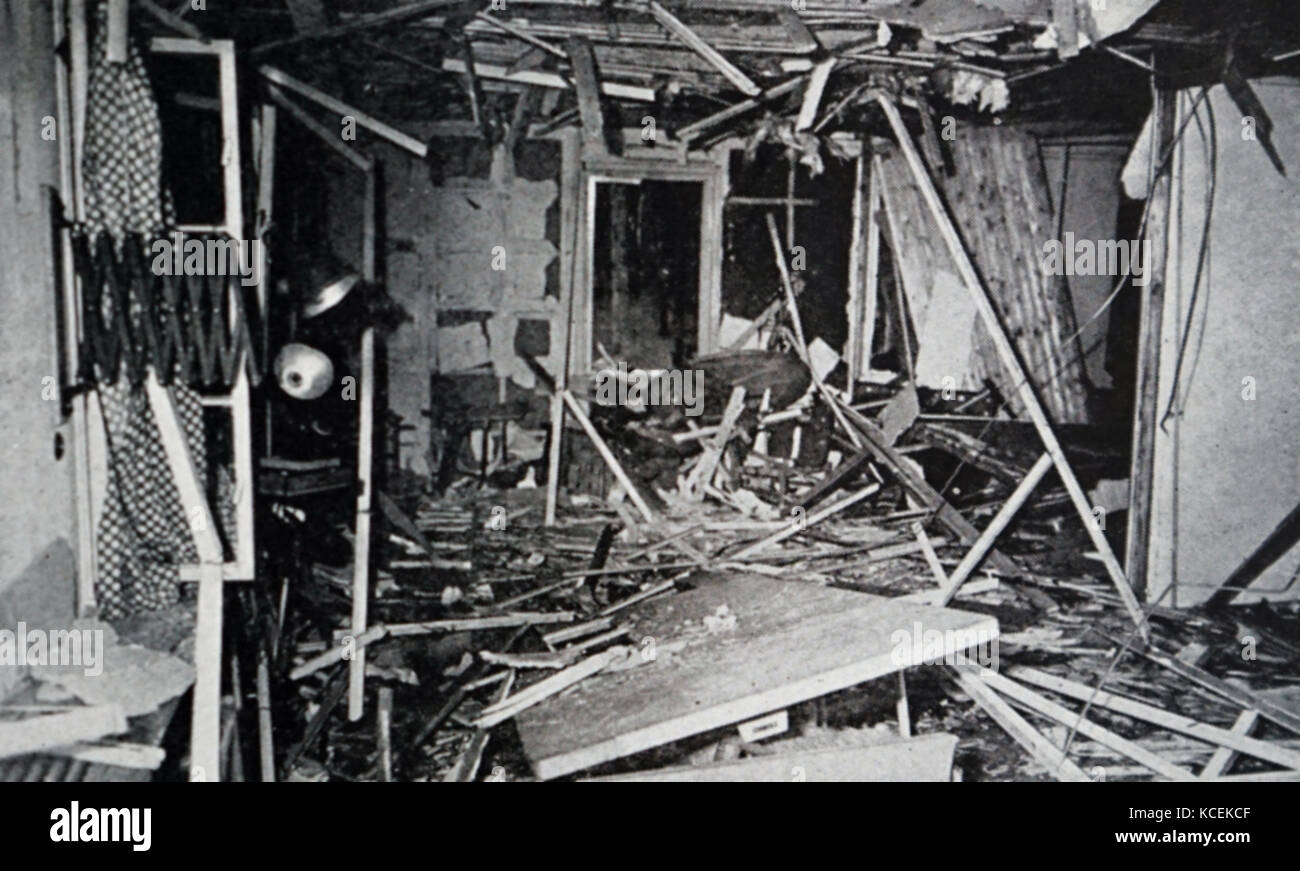 Assassination Attempt Adolf Hitler Stockfotos &amp; Assassination Attempt