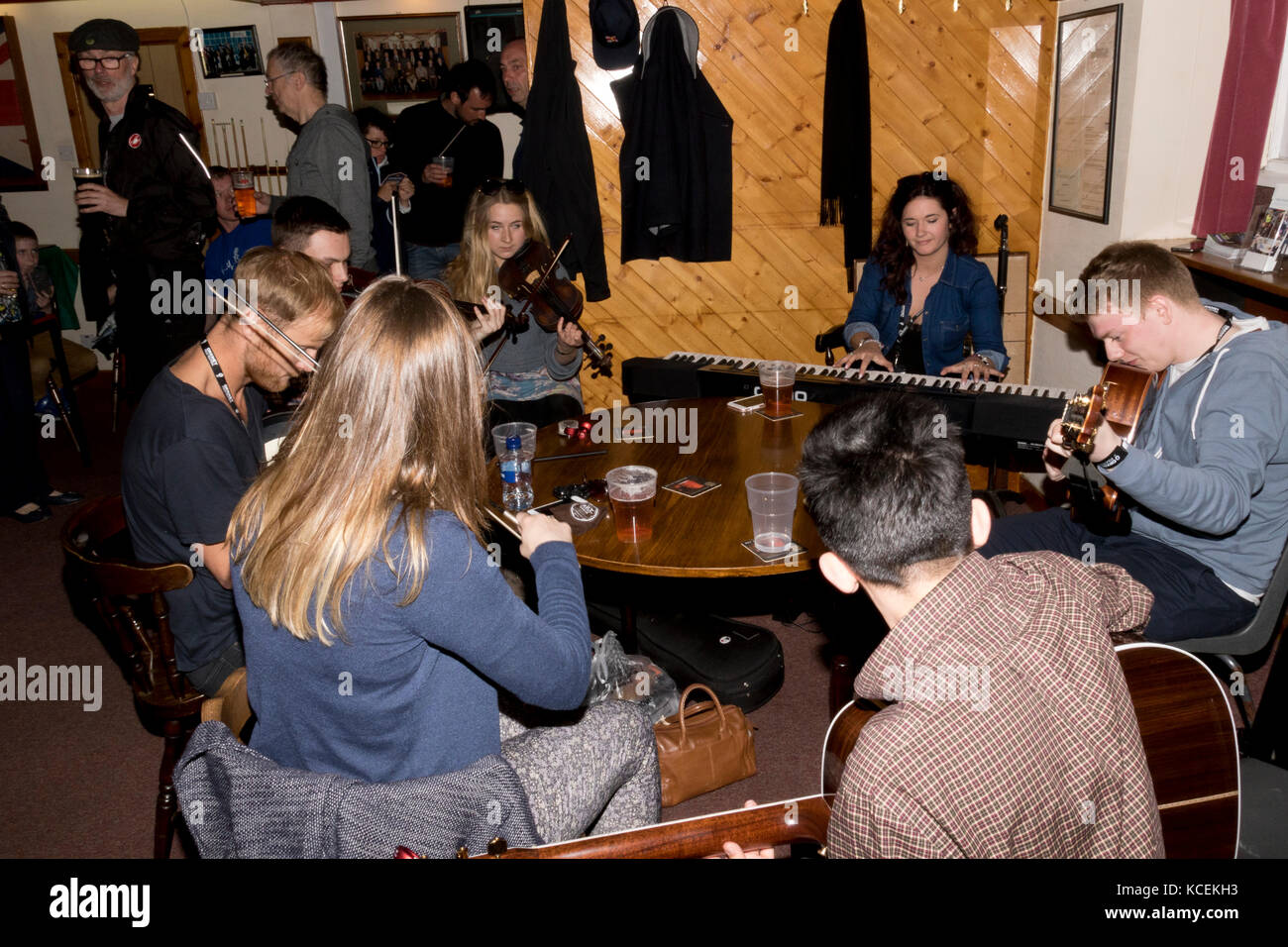 Orkney folk festival Stockfoto
