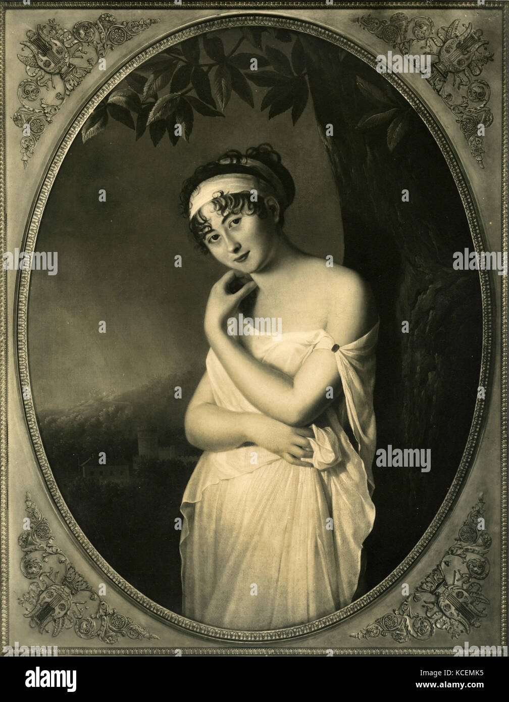 Porträt der Madame de Recamier, Gemälde von Madame Morin Stockfoto