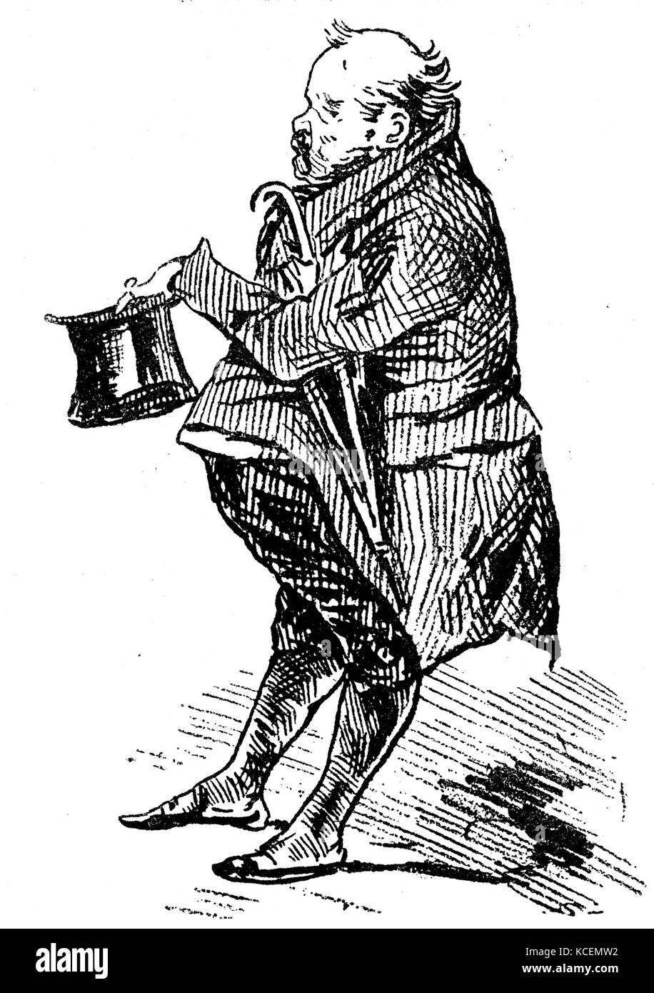 Marie-Henri Beyle (1783-1842), besser bekannt unter seinem Pseudonym Stendhal bekannt. Im 19. Jahrhundert der französische Schriftsteller. Am besten für die Romane Le Rouge et le Noir (Rot und Schwarz, 1830) und La Chartreuse de Parme (Die Kartause von Parma, 1839), er ist sehr für die akute Analyse der Psychologie seiner Figuren angesehen bekannt und gilt als einer der frühesten und vor allem die Praktiker von Realismus. Stockfoto