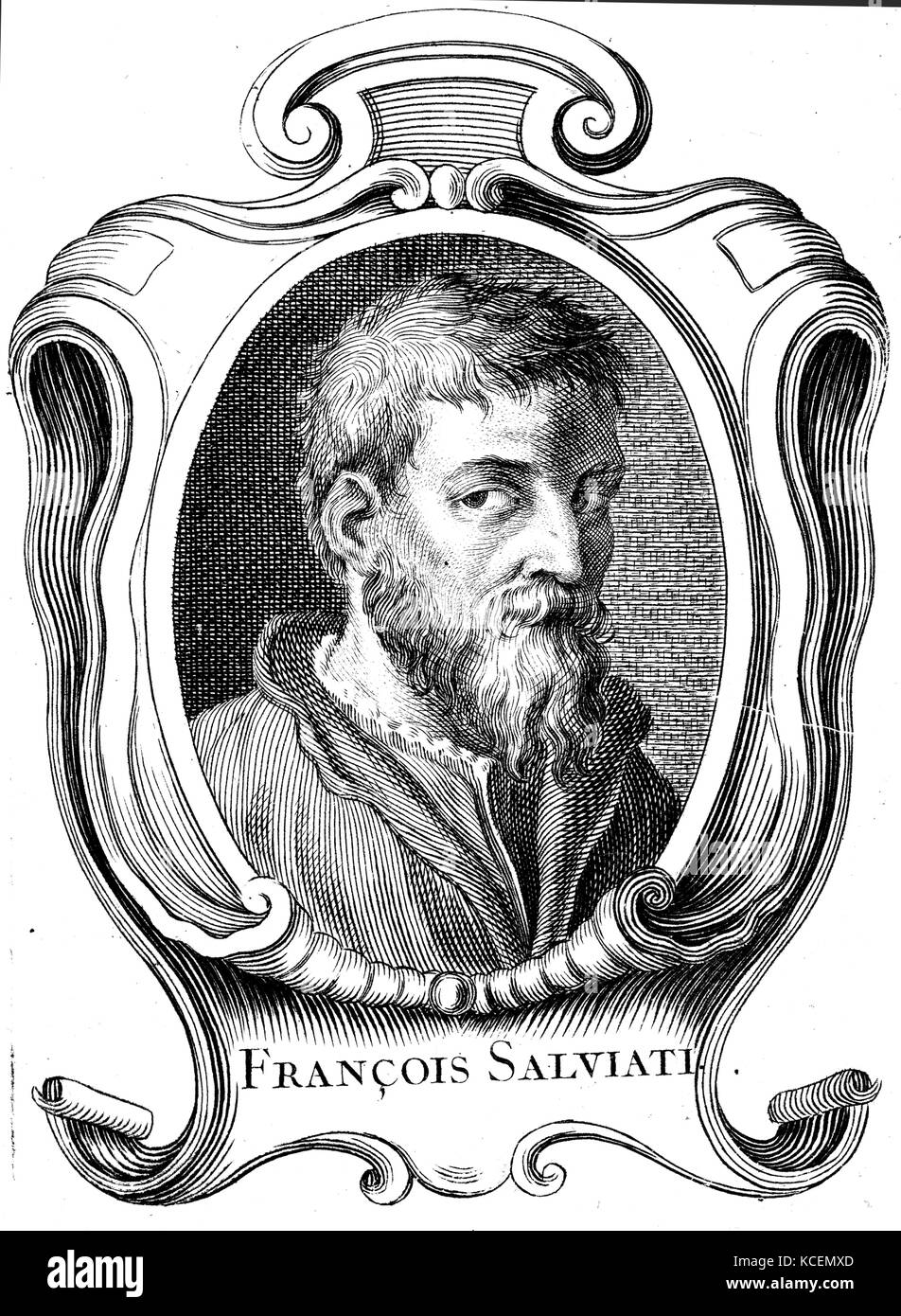 Francesco de' Rossi, (1510-1563), auch als Francesco Salviati oder Il Salviati, florentinischen Maler bekannt Stockfoto
