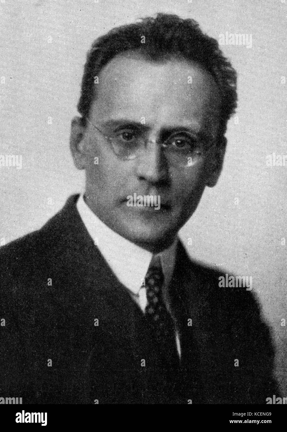 Foto von Anton Webern (1883-1945), österreichischer Komponist und Dirigent.  Vom 20. Jahrhundert Stockfotografie - Alamy