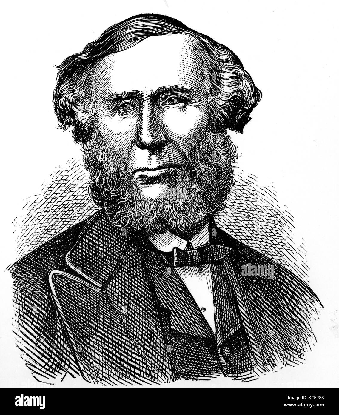 Portrait von John Tyndall (1820-1893), einem irischen Physiker. Vom 19. Jahrhundert Stockfoto