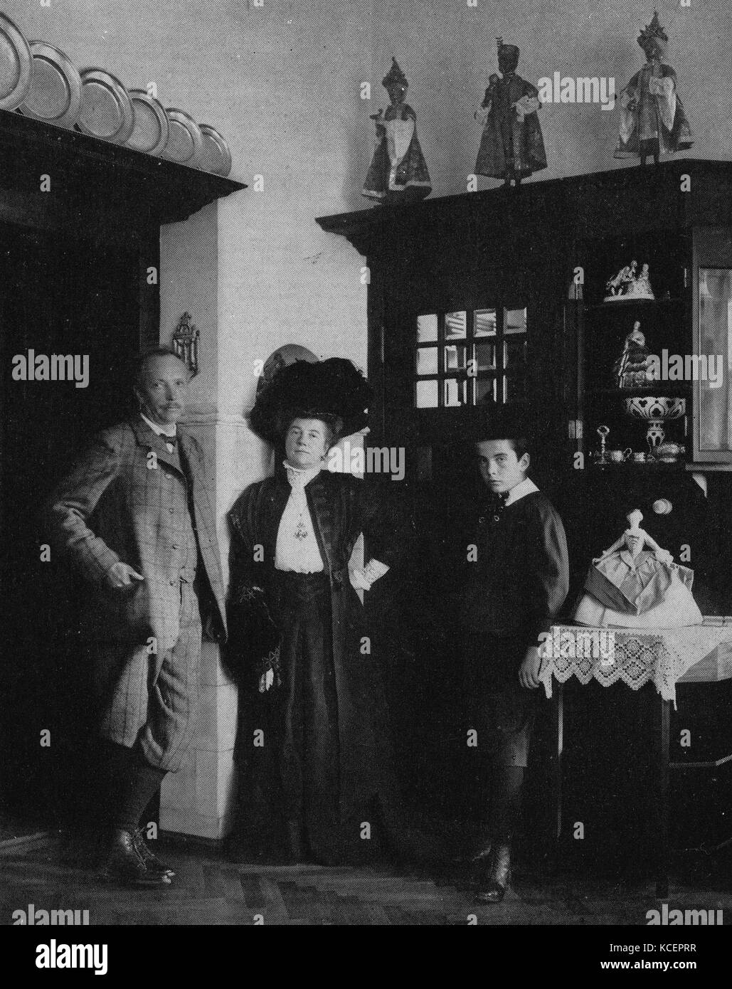 Foto von Richard Strauss (1864-1949), deutscher Komponist der Romantik und frühe moderne Ären. Vom 20. Jahrhundert Stockfoto