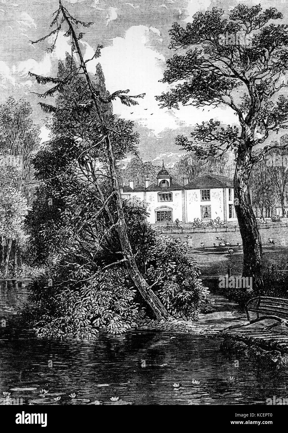 Heimat von James Watt (1736-1819) ein schottischer Erfinder, Maschinenbauingenieur und Chemiker. Vom 19. Jahrhundert Stockfoto