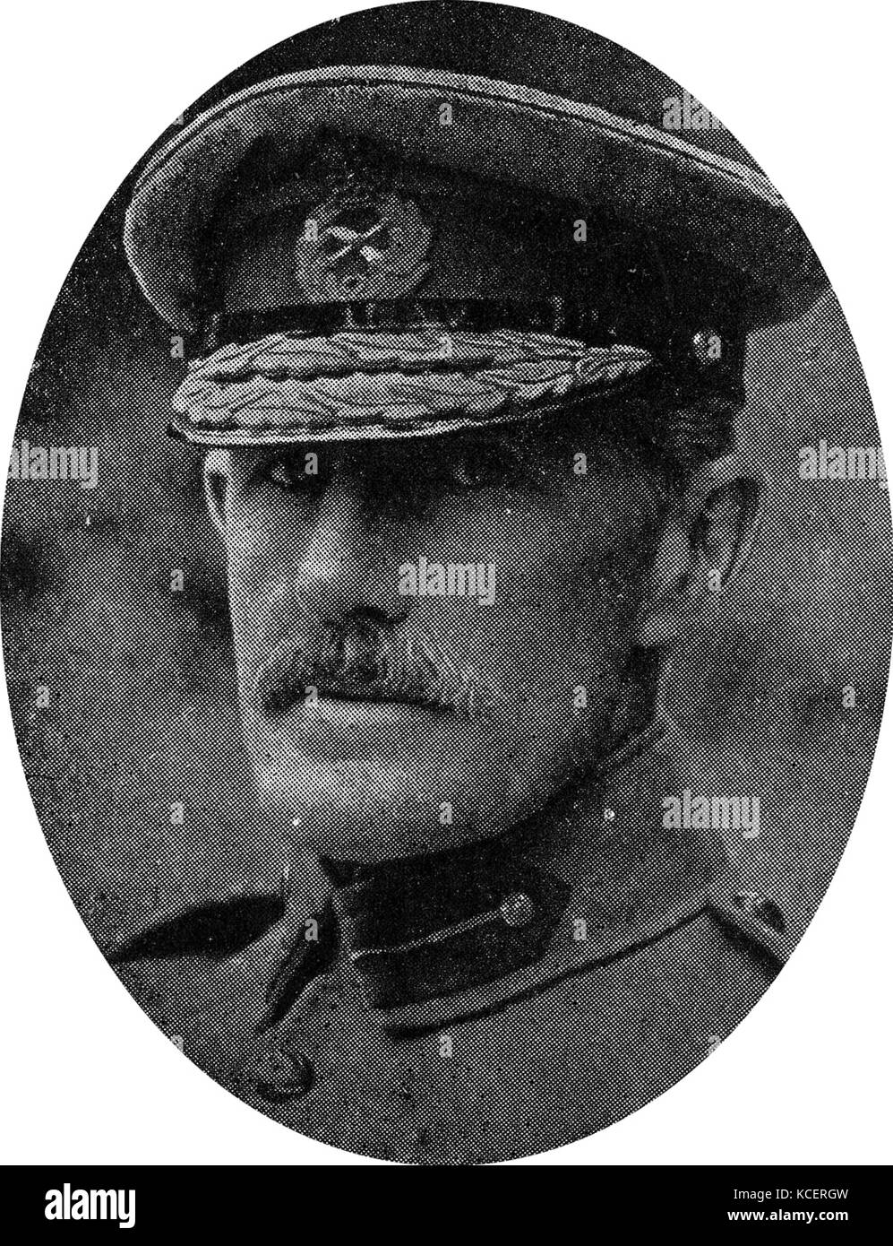 Foto von Horace Smith-Dorrien (1858-1930) ein älterer Offizier der britischen Armee und Überlebenden der Schlacht von Isandlwana. Vom 20. Jahrhundert Stockfoto