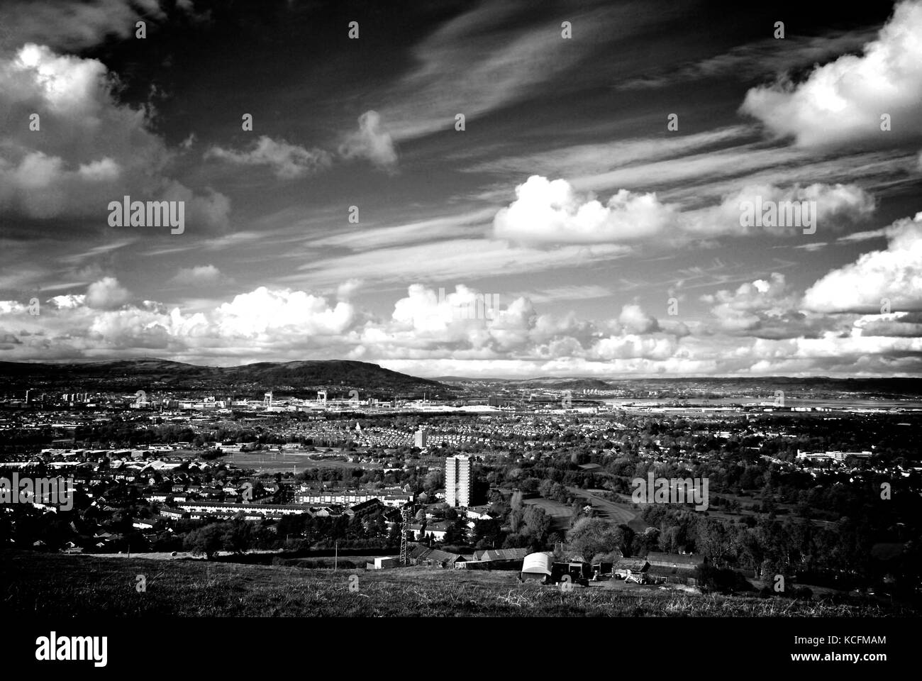 Stadt der Engel Stockfoto